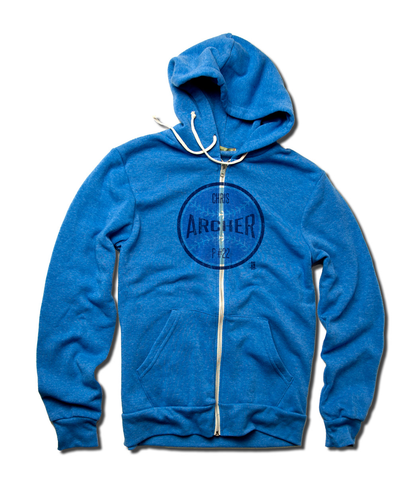 Zip Hoodie Eco True Royal