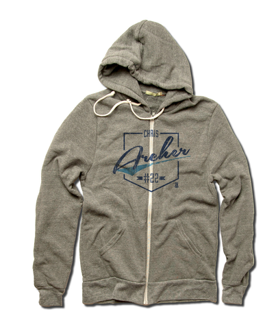 Zip Hoodie Eco Gray