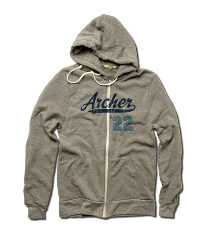 Zip Hoodie Eco Gray