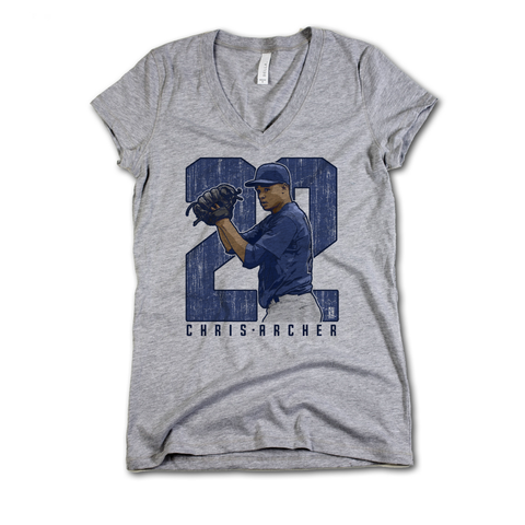 V-Neck Athletic Gray