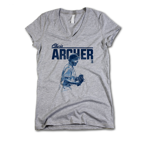 V-Neck Athletic Gray