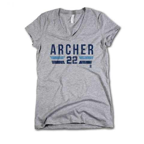 V-Neck Athletic Gray
