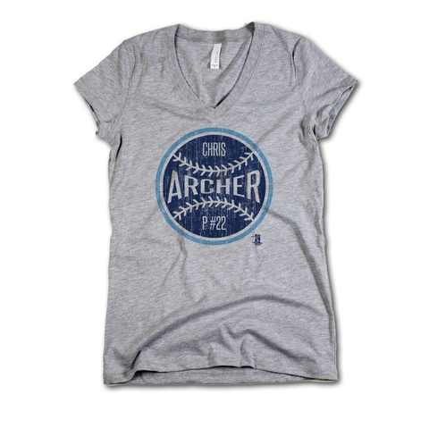V-Neck Athletic Gray