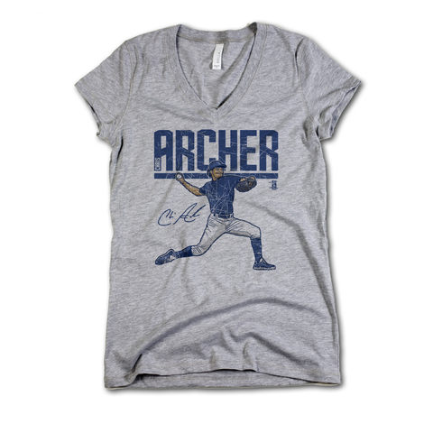 V-Neck Athletic Gray