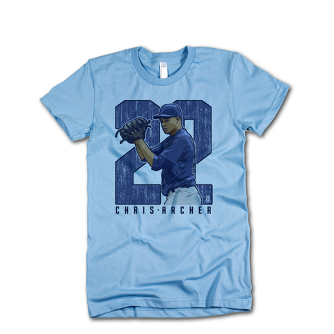 Fine Jersey T-Shirt Baby Blue